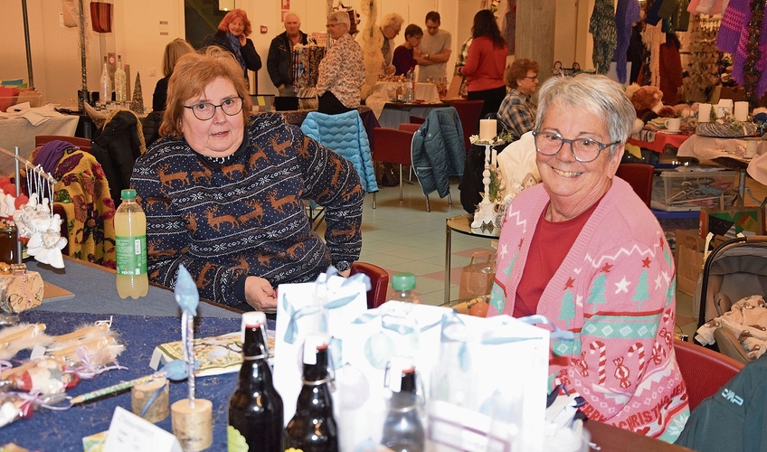 Heidi Grolimund (rechts) und Monika Herrli waren das ganze Jahr über fleissig. Heidi Grolimund (rechts) und Monika Herrli waren das ganze Jahr über fleissig.