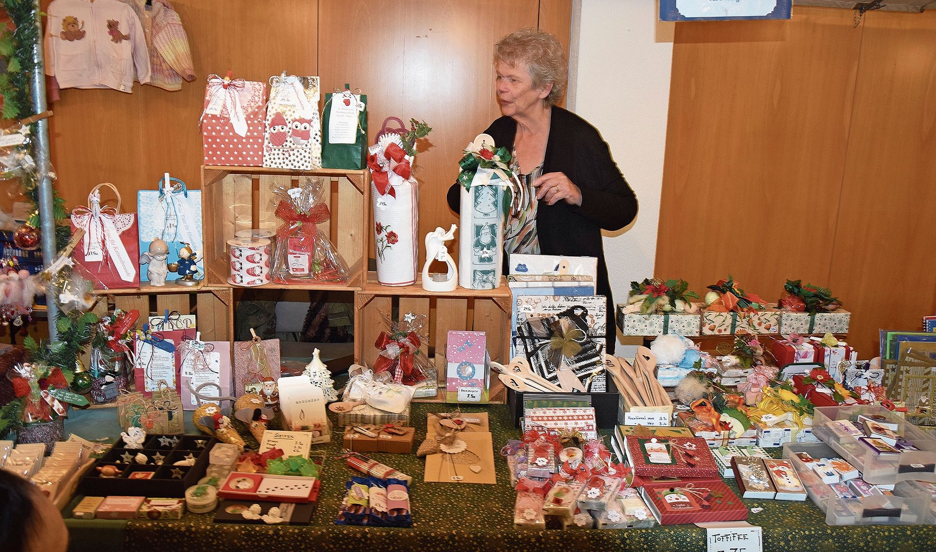 Am Stand von Brigitte Antener-Roth ist die Auswahl riesig. Am Stand von Brigitte Antener-Roth ist die Auswahl riesig.