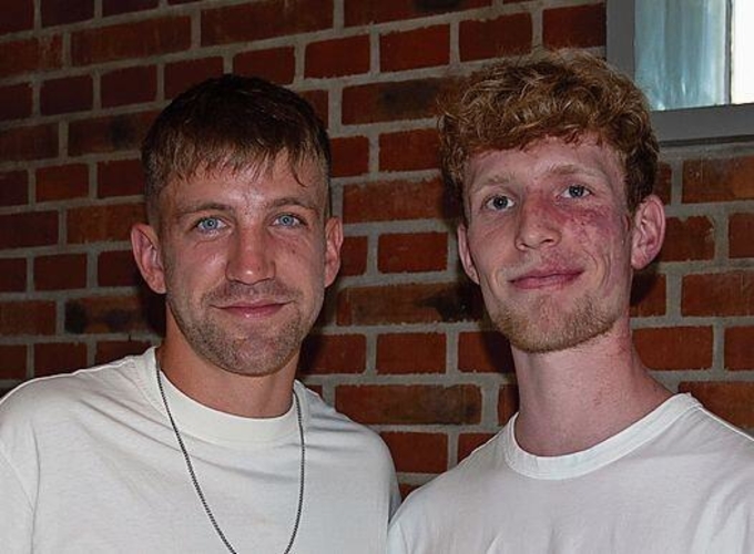 Fabian Weber (Lehrperson Eichholz) und Rafael Eggenberg (Lehrperson Halden).